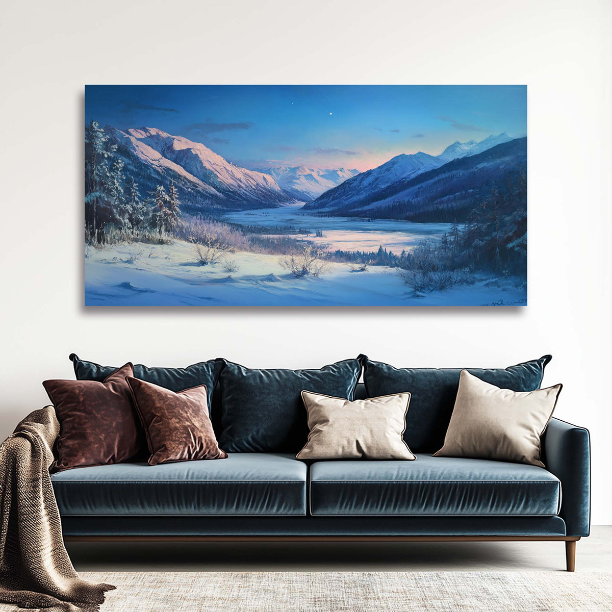 Pink Wildlife Nature Wall Art Art Deco Painting Prints Canvas Artwork Living Room Family Bedroom Office Decor