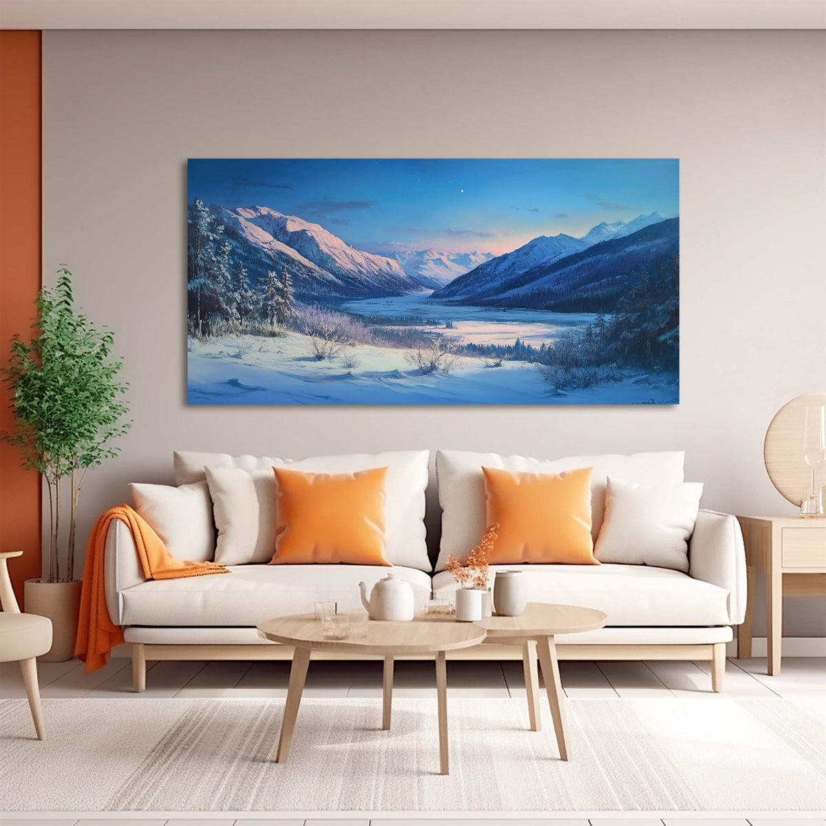 Pink Wildlife Nature Wall Art Art Deco Painting Prints Canvas Artwork Living Room Family Bedroom Office Decor