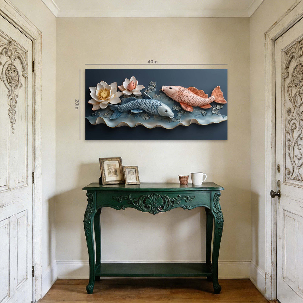 Gold Fairytale Wall Art Paintings Print Canvas Painting Prints Modern Artwork Office Living Room Over the Couch Bedroom Decor