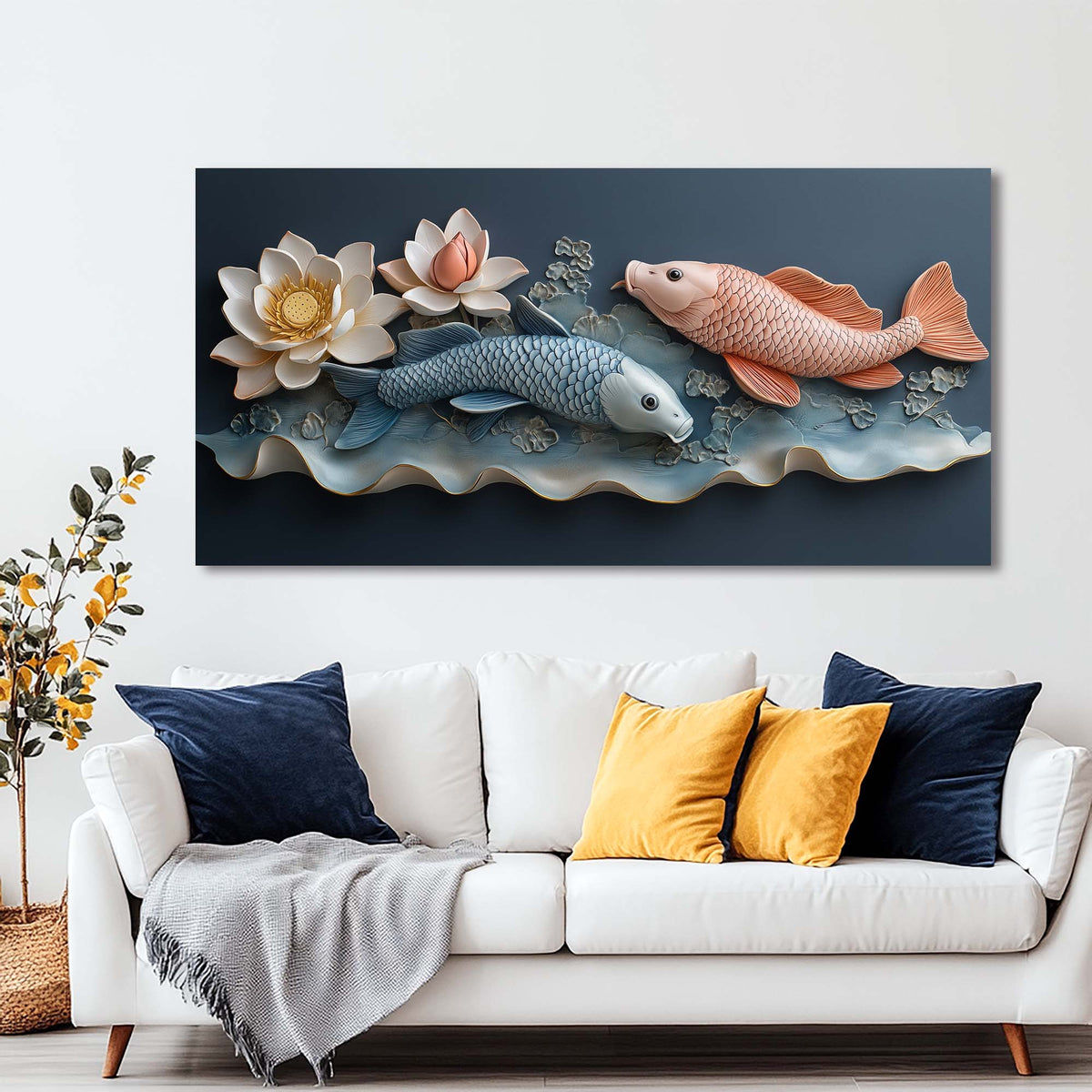 Gold Fairytale Wall Art Paintings Print Canvas Painting Prints Modern Artwork Office Living Room Over the Couch Bedroom Decor