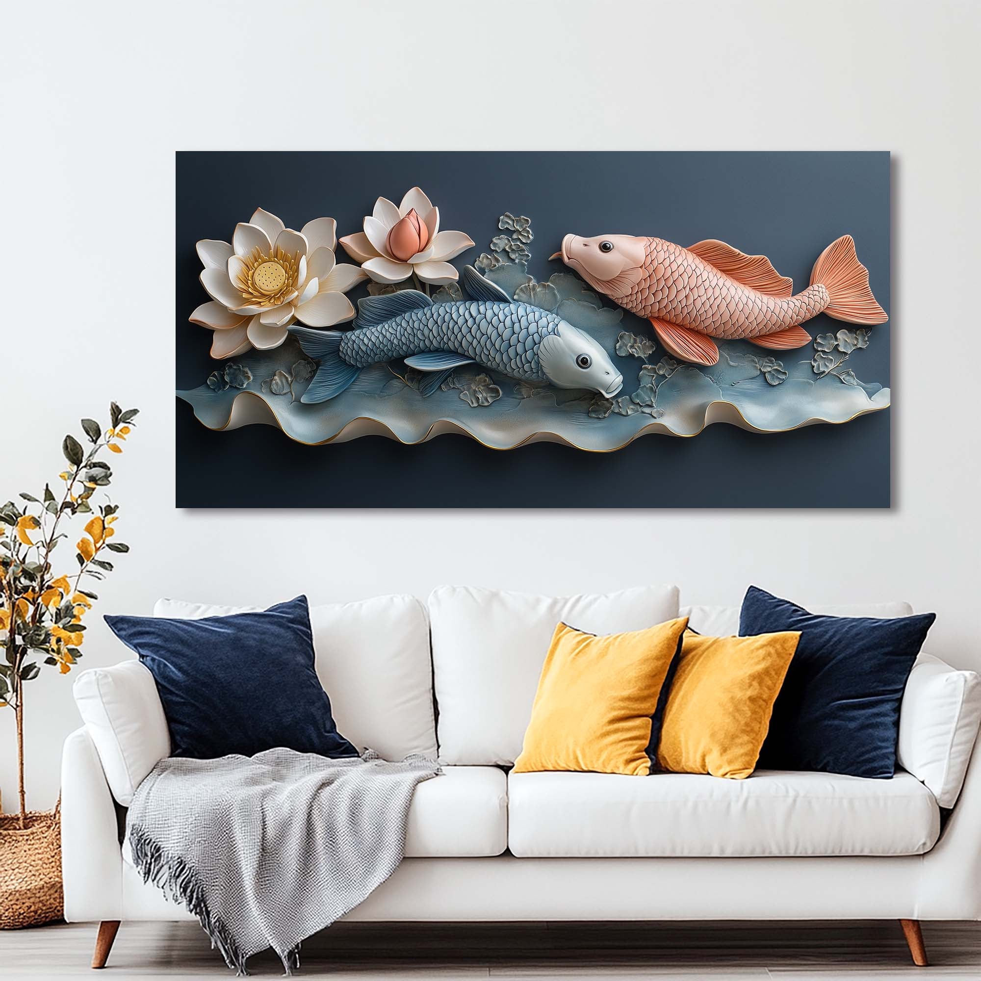 Gold Fairytale Wall Art Paintings Print Canvas Painting Prints Modern Artwork Office Living Room Over the Couch Bedroom Decor
