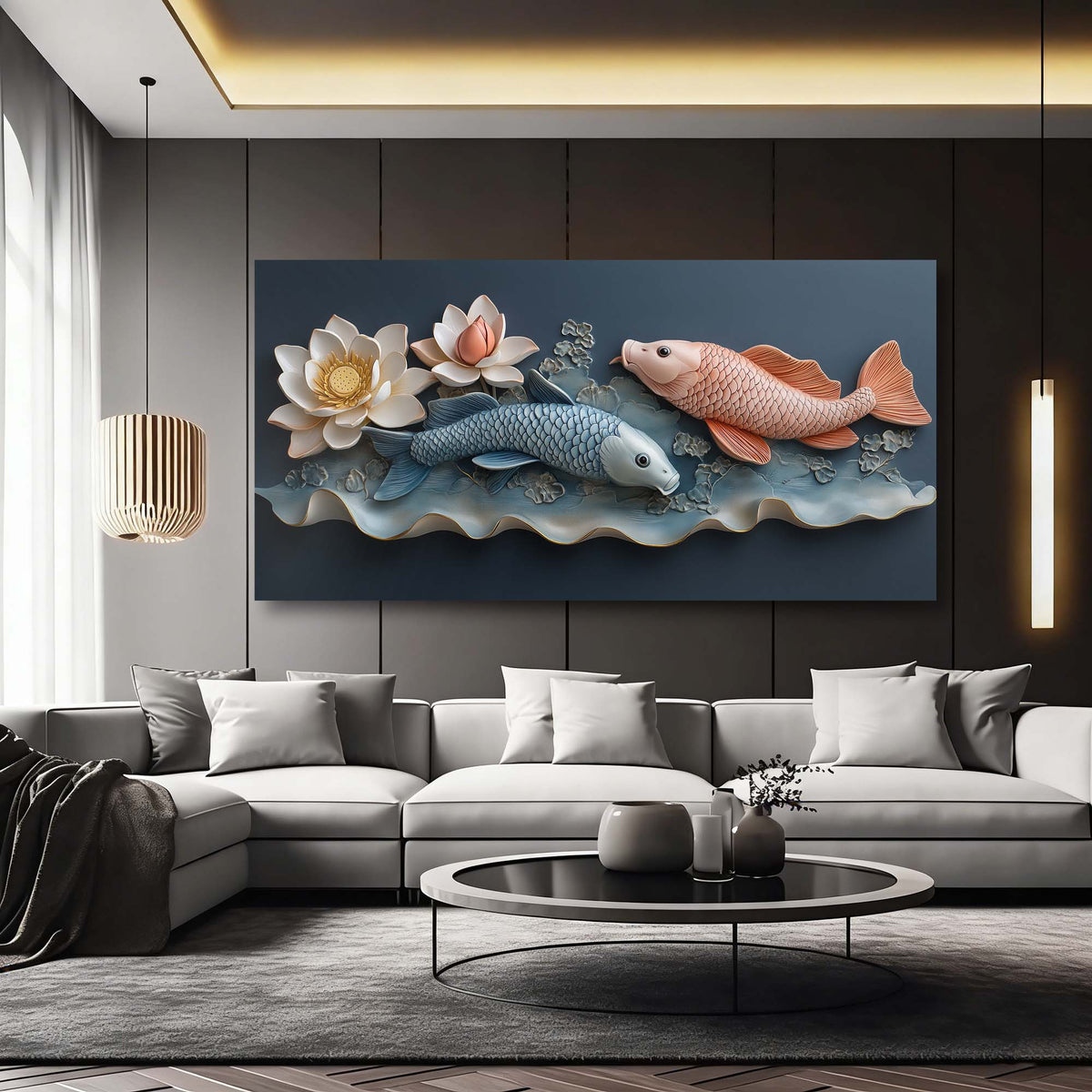 Gold Fairytale Wall Art Paintings Print Canvas Painting Prints Modern Artwork Office Living Room Over the Couch Bedroom Decor
