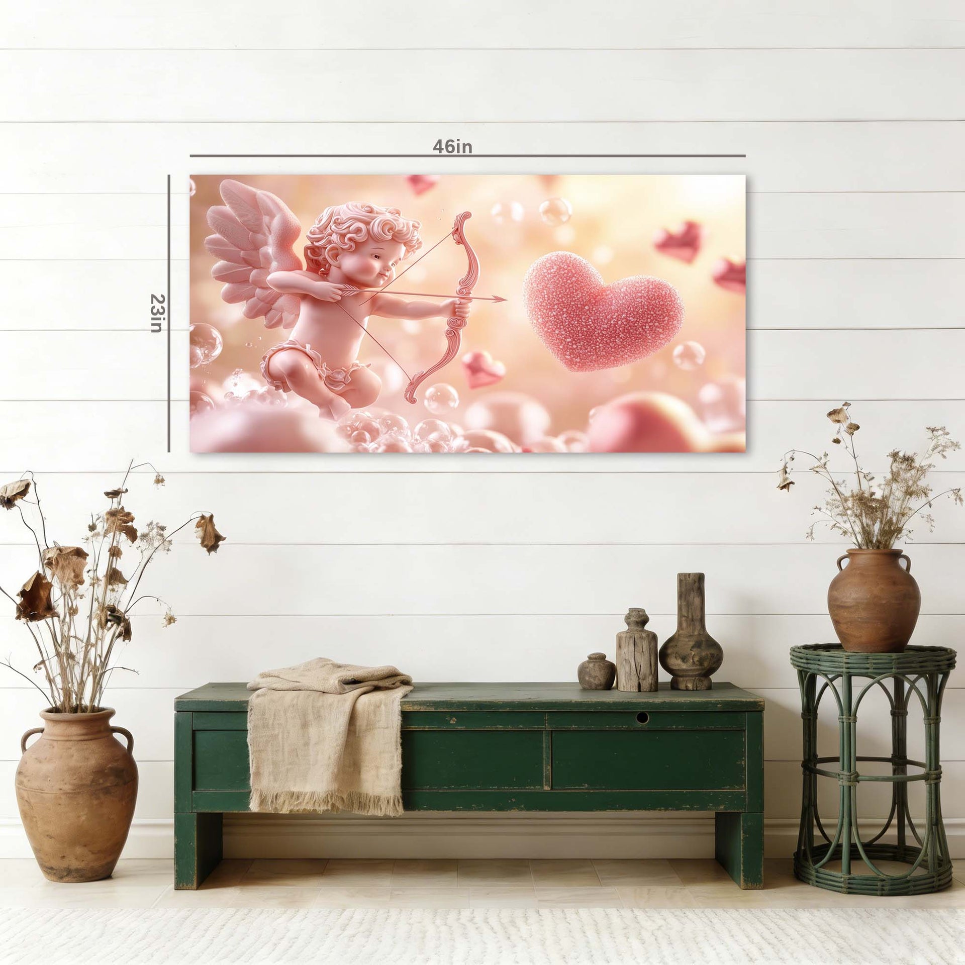 Pink Black and White Abstract Wall Art for Living Room Canvas Painting Prints Artwork Family Bedroom Office Decor