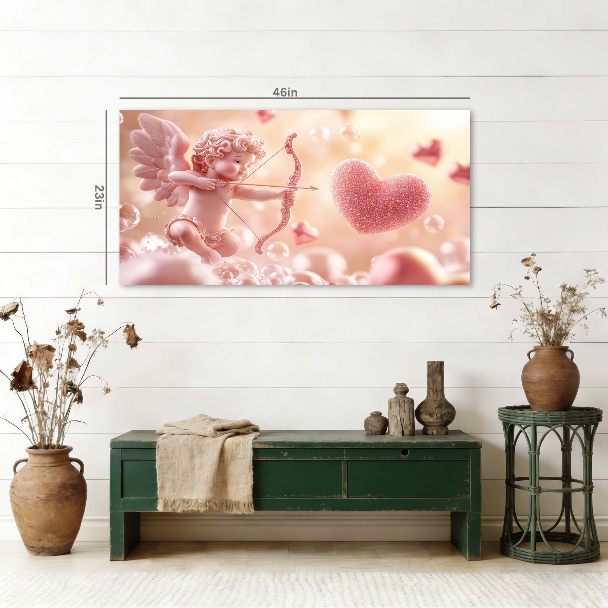 Pink Black and White Abstract Wall Art for Living Room Canvas Painting Prints Artwork Family Bedroom Office Decor
