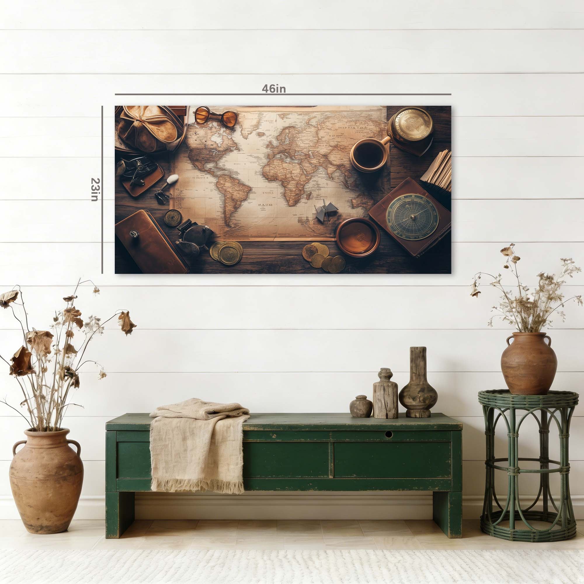 Black Vintage Wall Art for Living Room Canvas Painting Prints Art Deco Artwork Office Bedroom Decor