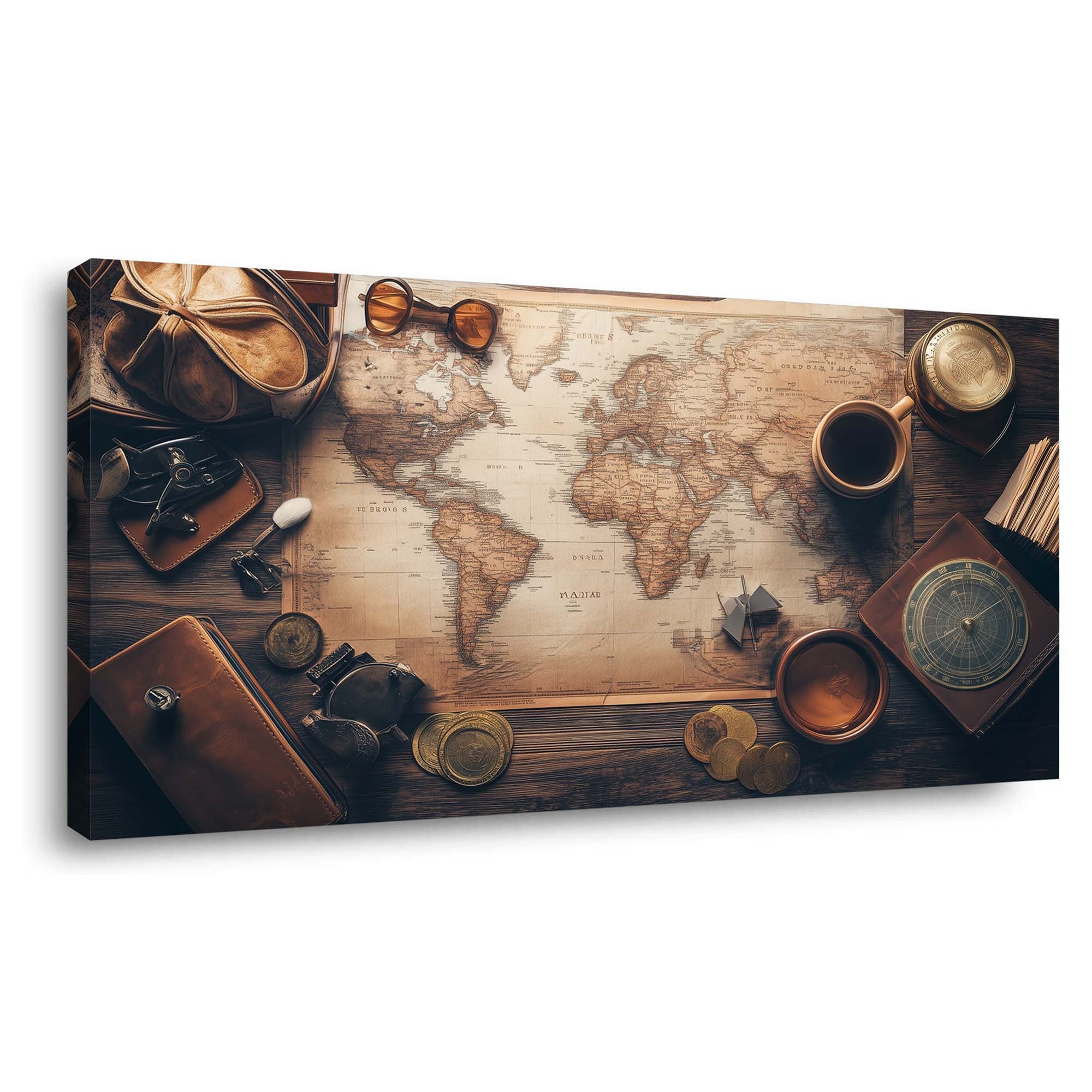 Black Vintage Wall Art for Living Room Canvas Painting Prints Art Deco Artwork Office Bedroom Decor