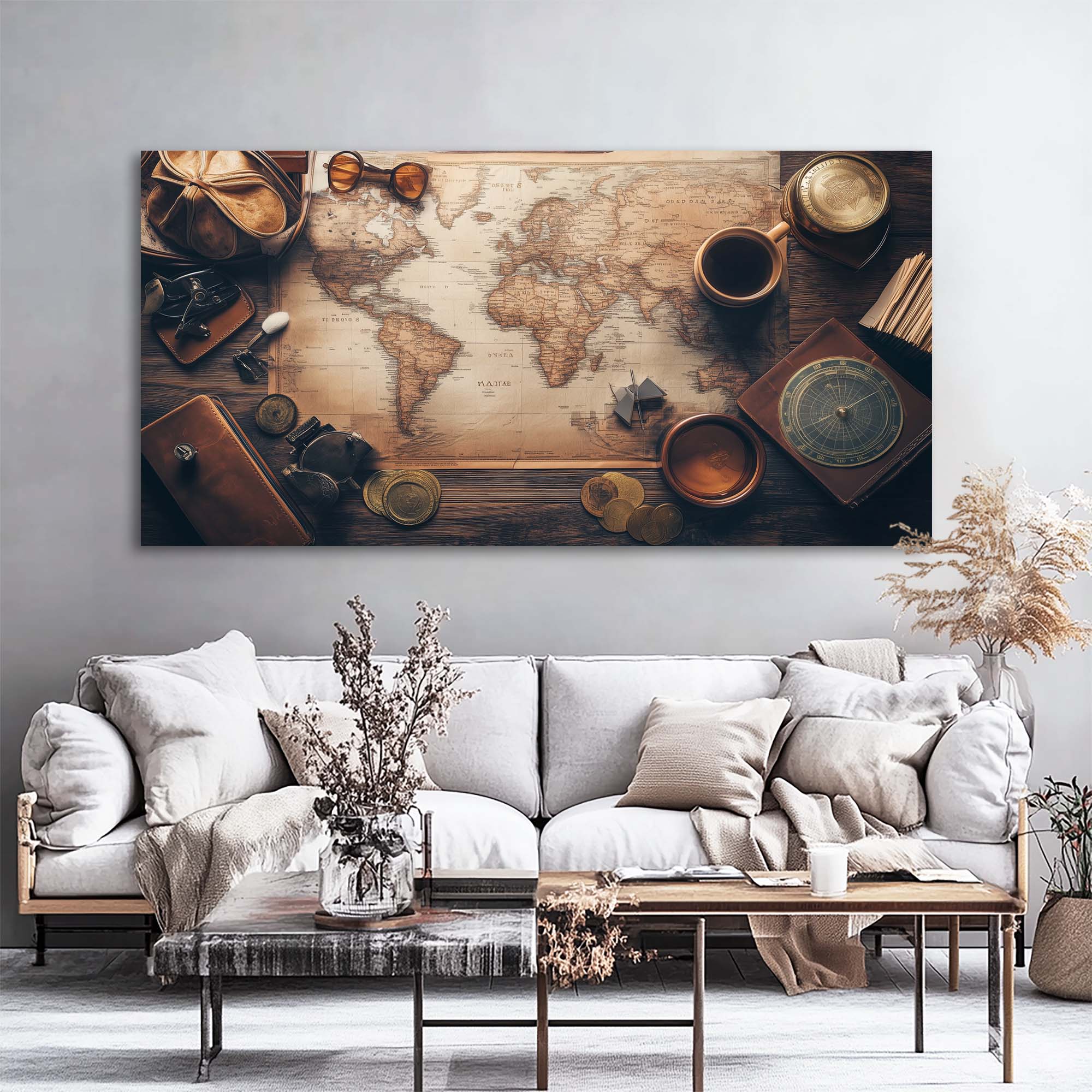 Black Vintage Wall Art for Living Room Canvas Painting Prints Art Deco Artwork Office Bedroom Decor