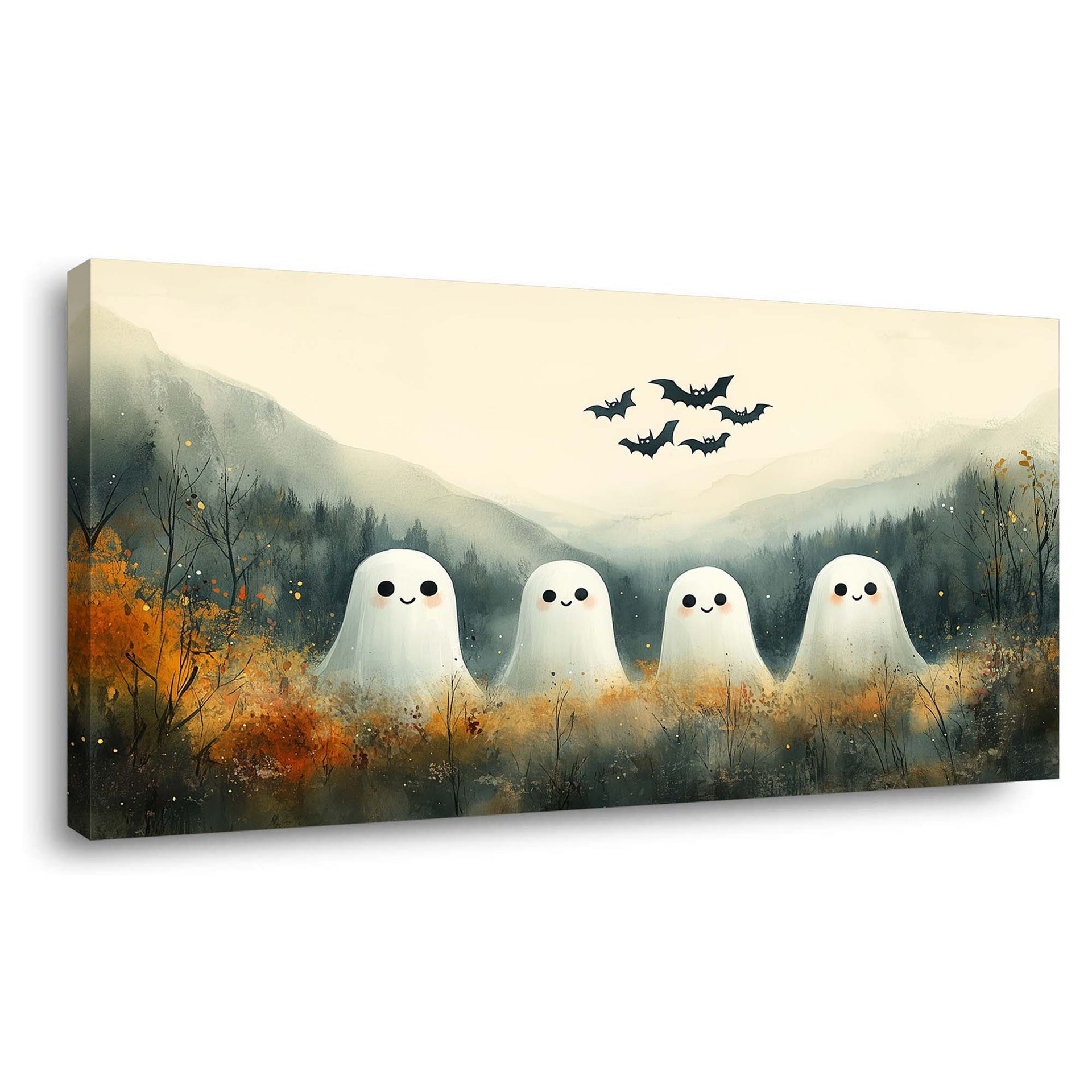Black Mysterious Nature Wall Art Modern Canvas Painting Prints Artwork Office Hallway Bedroom Living Room Decor