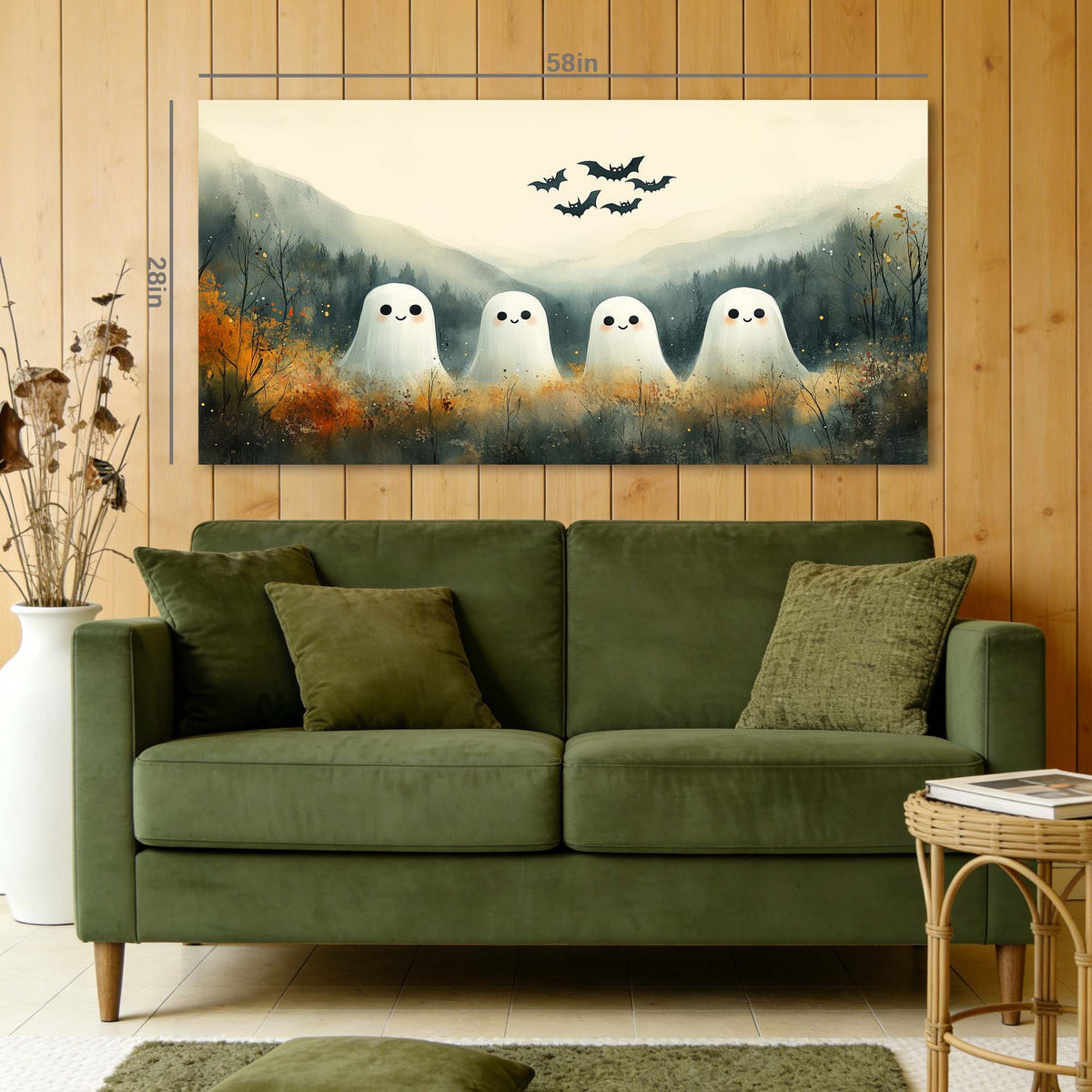 Black Mysterious Nature Wall Art Modern Canvas Painting Prints Artwork Office Hallway Bedroom Living Room Decor
