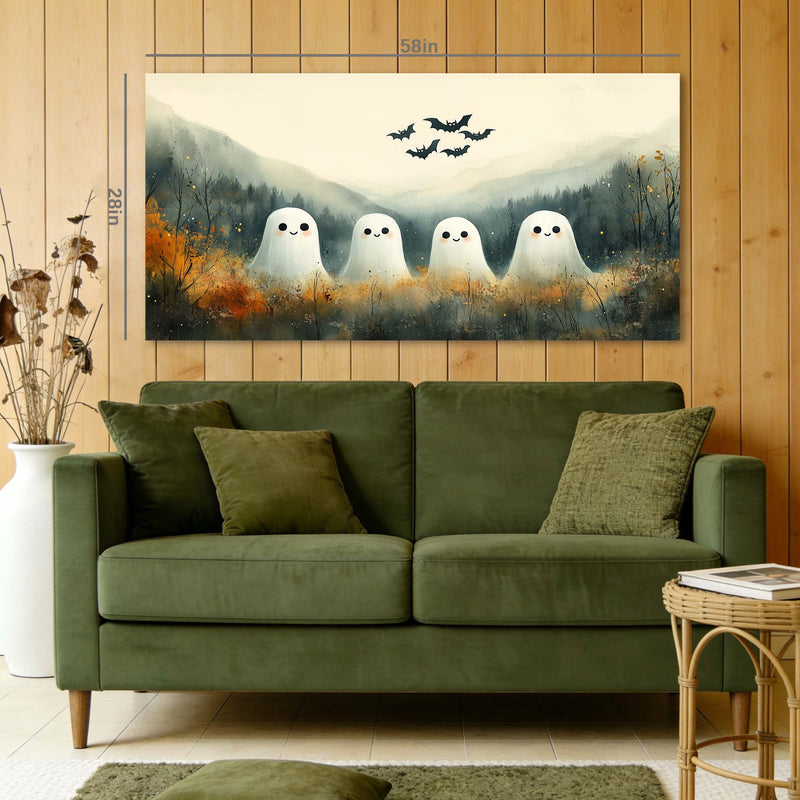 Black Mysterious Nature Wall Art Modern Canvas Painting Prints Artwork Office Hallway Bedroom Living Room Decor