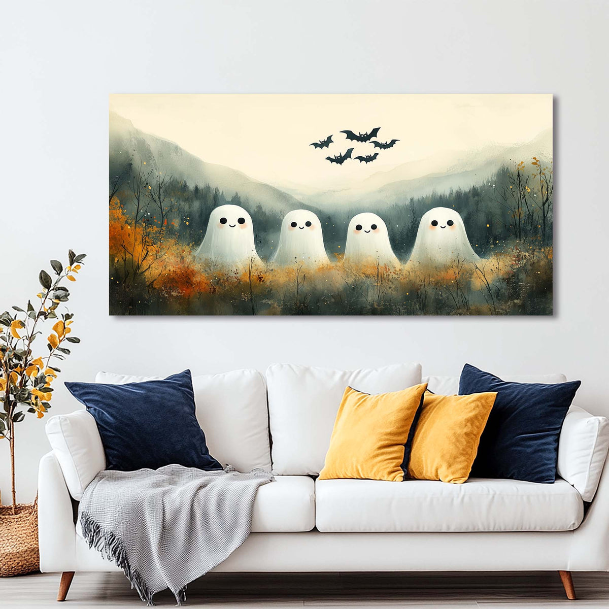 Black Mysterious Nature Wall Art Modern Canvas Painting Prints Artwork Office Hallway Bedroom Living Room Decor