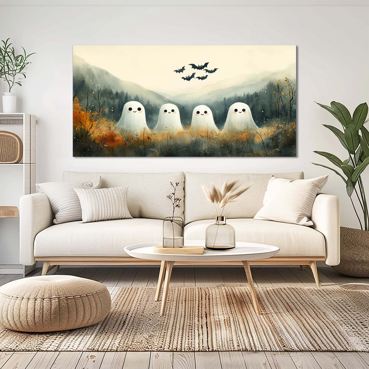 Black Mysterious Nature Wall Art Modern Canvas Painting Prints Artwork Office Hallway Bedroom Living Room Decor