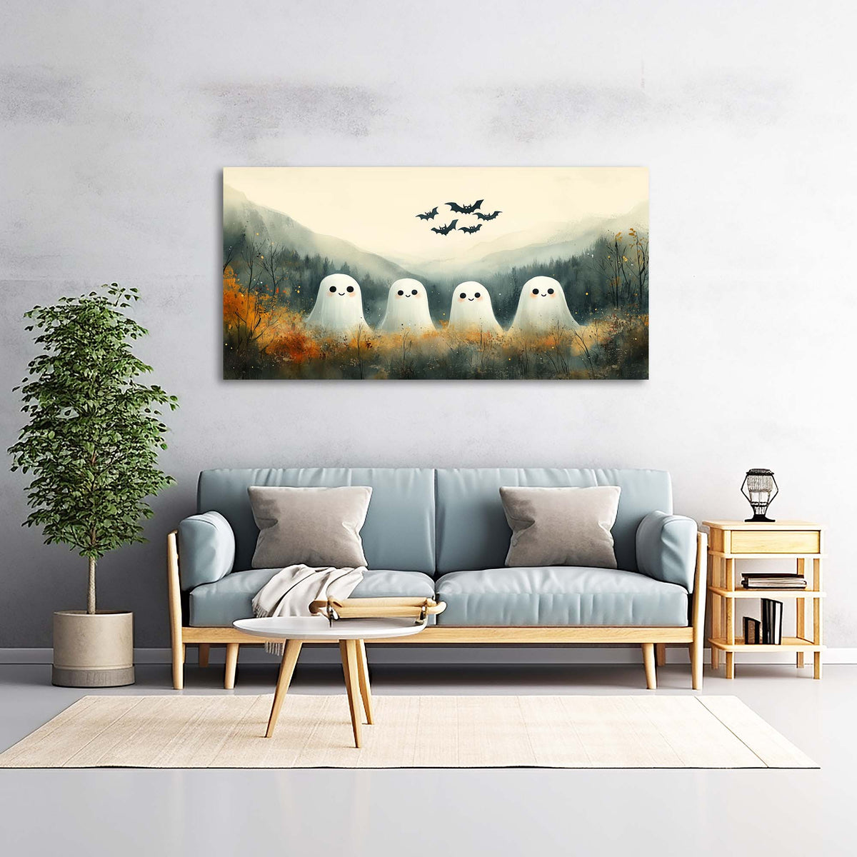 Black Mysterious Nature Wall Art Modern Canvas Painting Prints Artwork Office Hallway Bedroom Living Room Decor