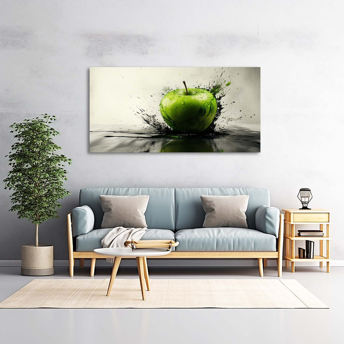 Black Black and White Abstract Wall Art Art Deco Painting Prints Canvas Artwork Living Room Family Bedroom Office Decor