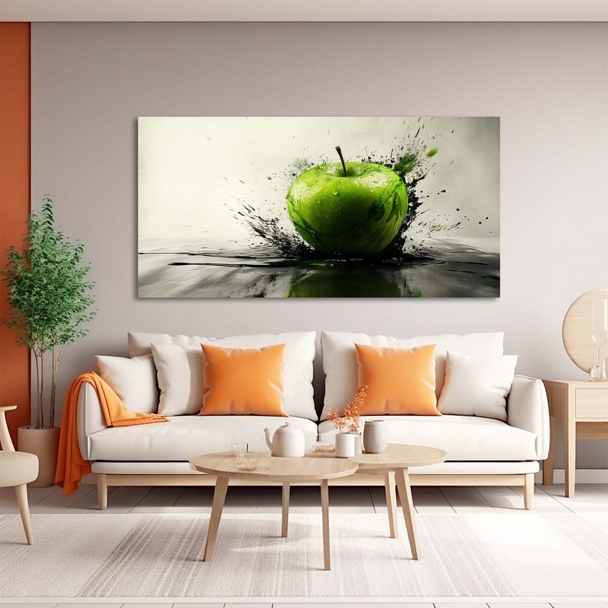 Black Black and White Abstract Wall Art Art Deco Painting Prints Canvas Artwork Living Room Family Bedroom Office Decor