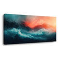 Orange Mysterious Nature Wall Art for Living Room Canvas Painting Prints Artwork Family Bedroom Office Decor