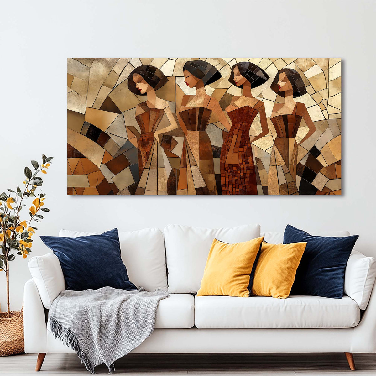 Black Black and White Abstract Wall Art for Living Room Canvas Painting Prints Artwork Family Bedroom Office Decor