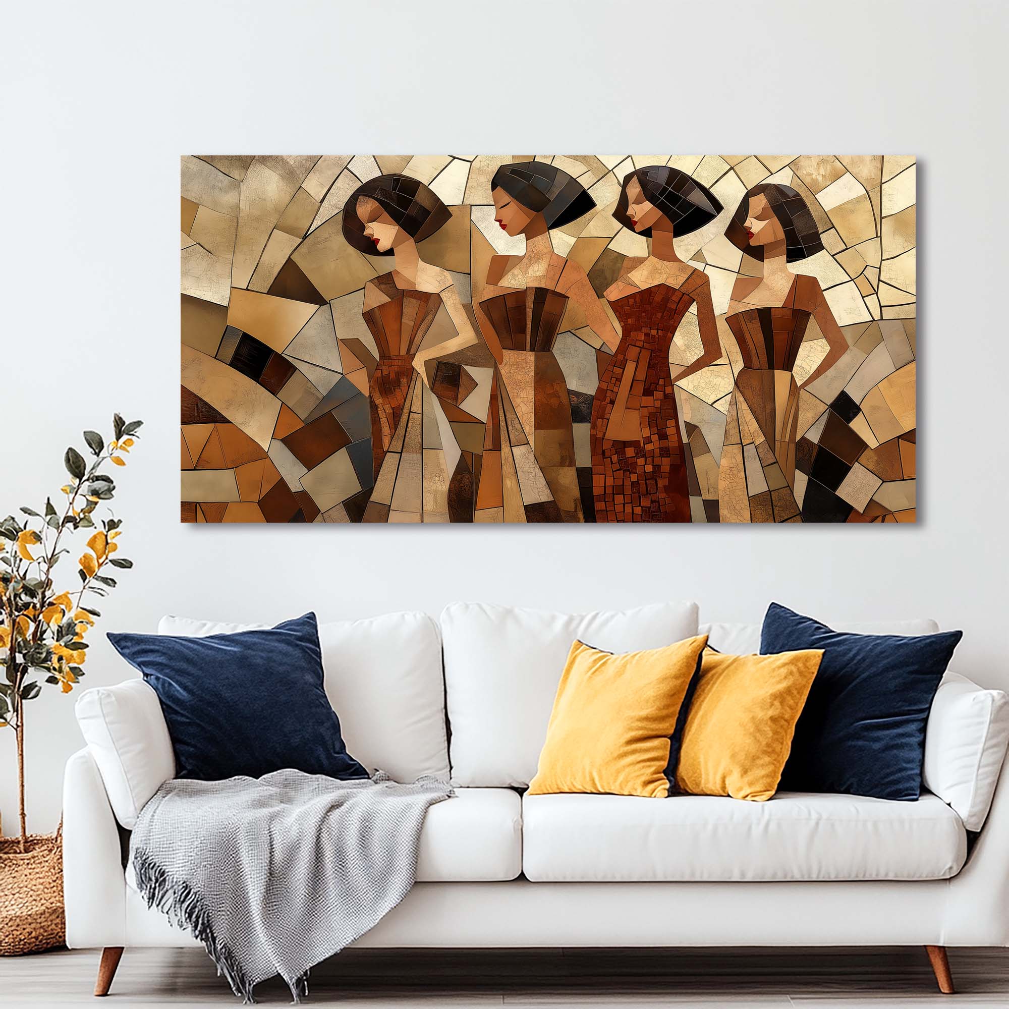 Black Black and White Abstract Wall Art for Living Room Canvas Painting Prints Artwork Family Bedroom Office Decor