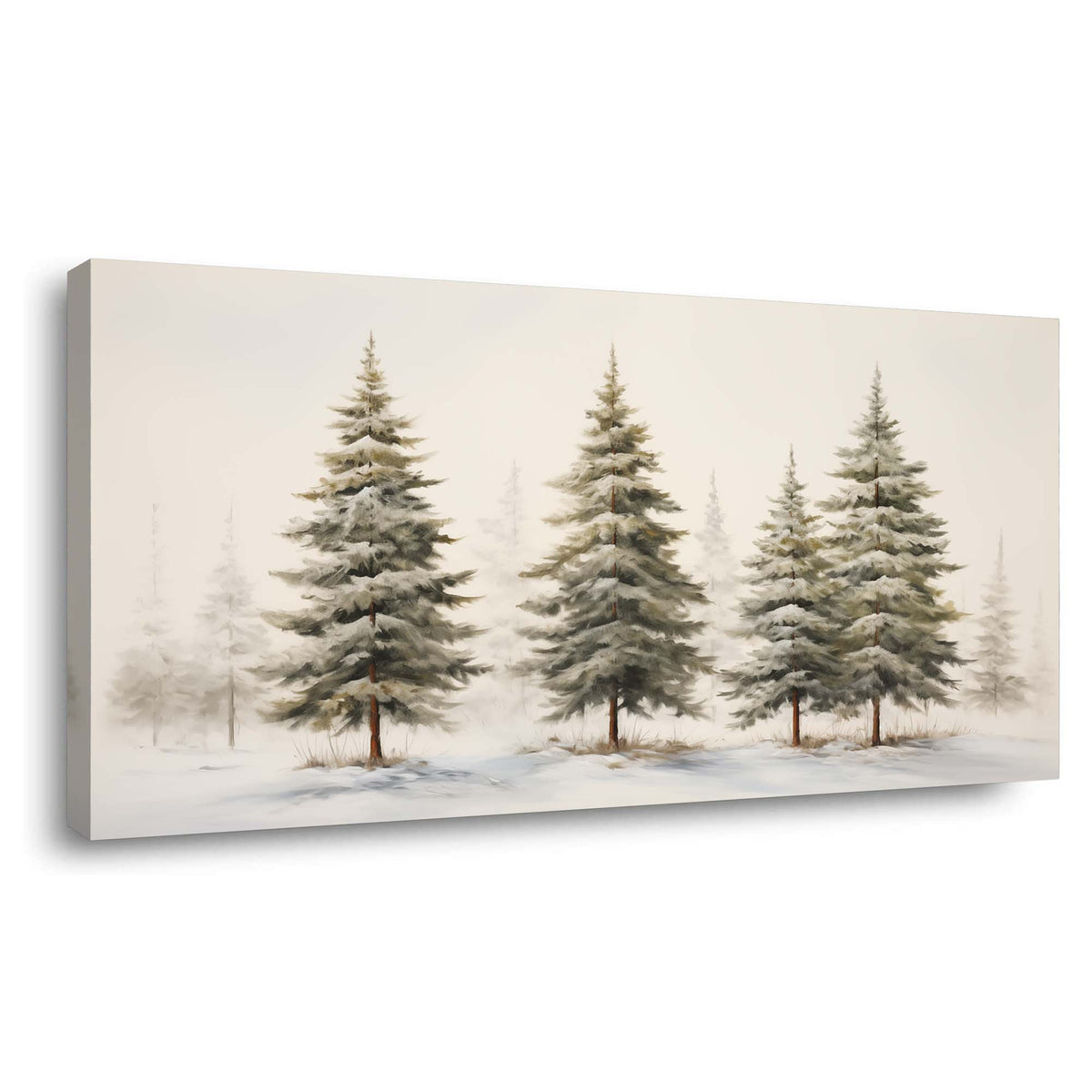 Gray Wildlife Nature Wall Art Canvas Painting Prints Artwor Office Bedroom Living Room Decor