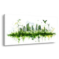 Yellow Urban Nature Wall Art Canvas Painting Prints Artwor Office Bedroom Living Room Decor