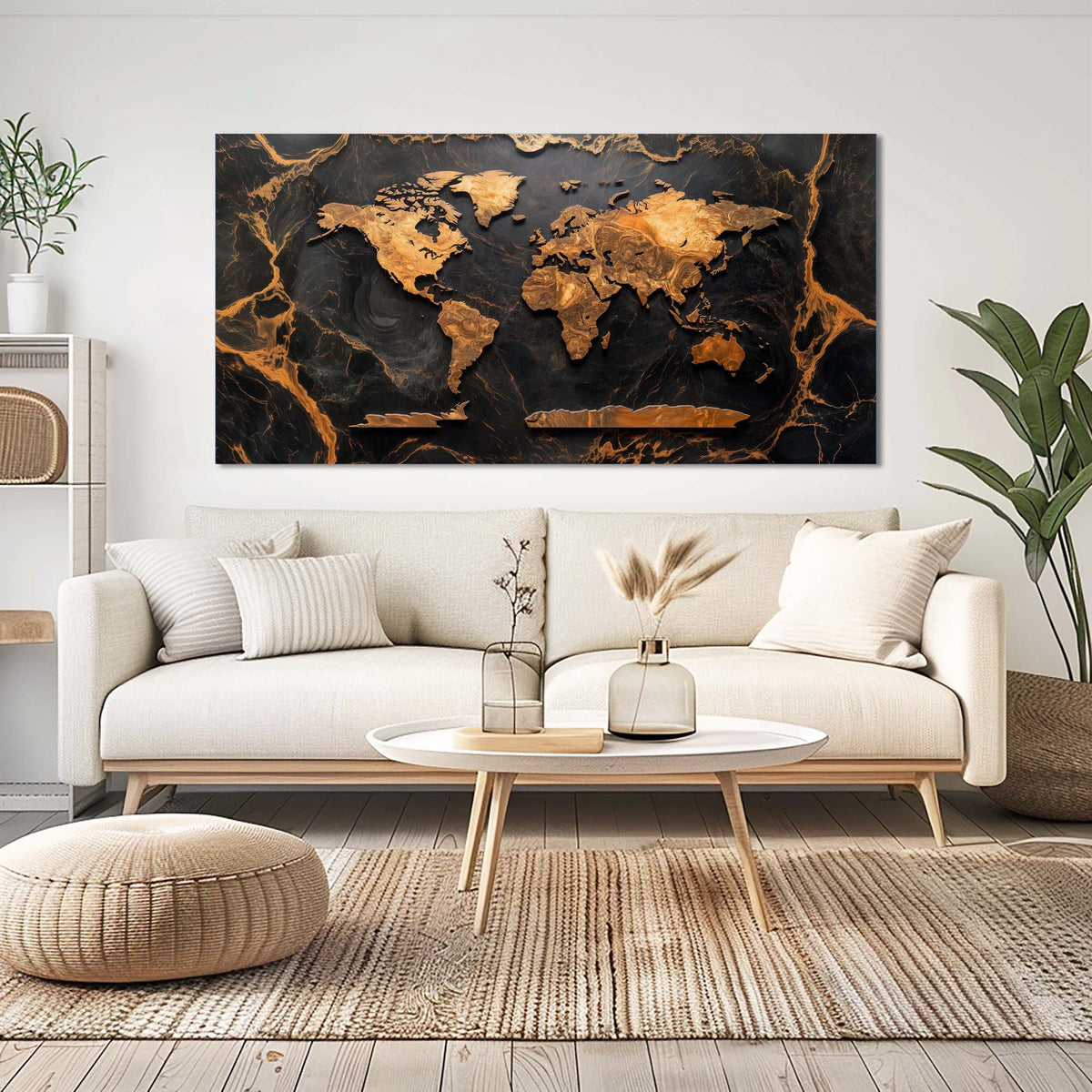 Black Nature Wall Art Paintings Print Canvas Painting Prints Modern Artwork Office Living Room Over the Couch Bedroom Decor