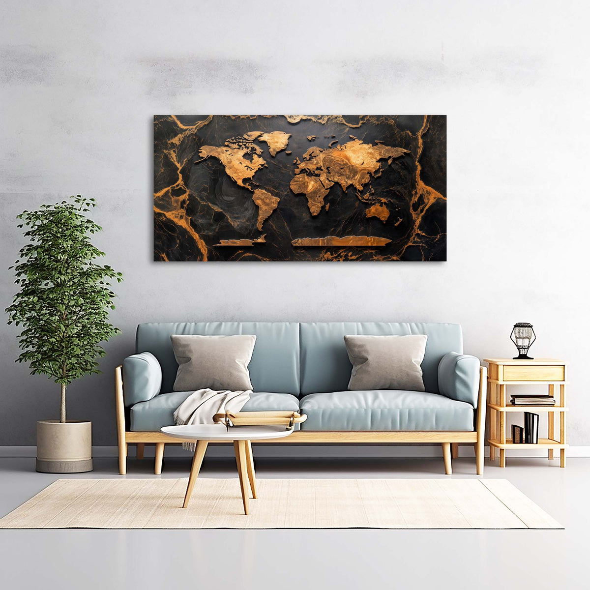 Black Nature Wall Art Paintings Print Canvas Painting Prints Modern Artwork Office Living Room Over the Couch Bedroom Decor