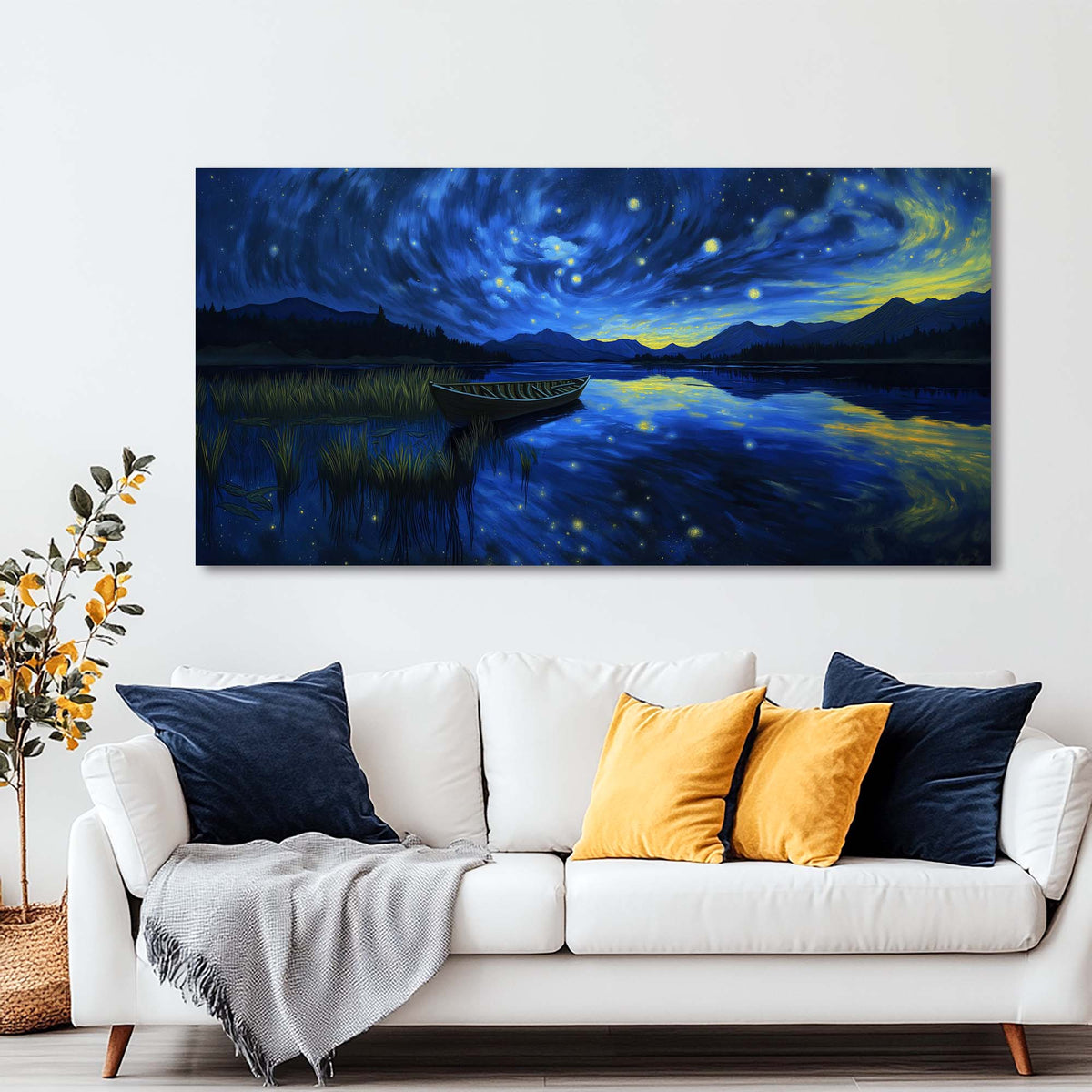 Black Nature Wall Art Paintings Print Canvas Painting Prints Modern Artwork Office Living Room Over the Couch Bedroom Decor
