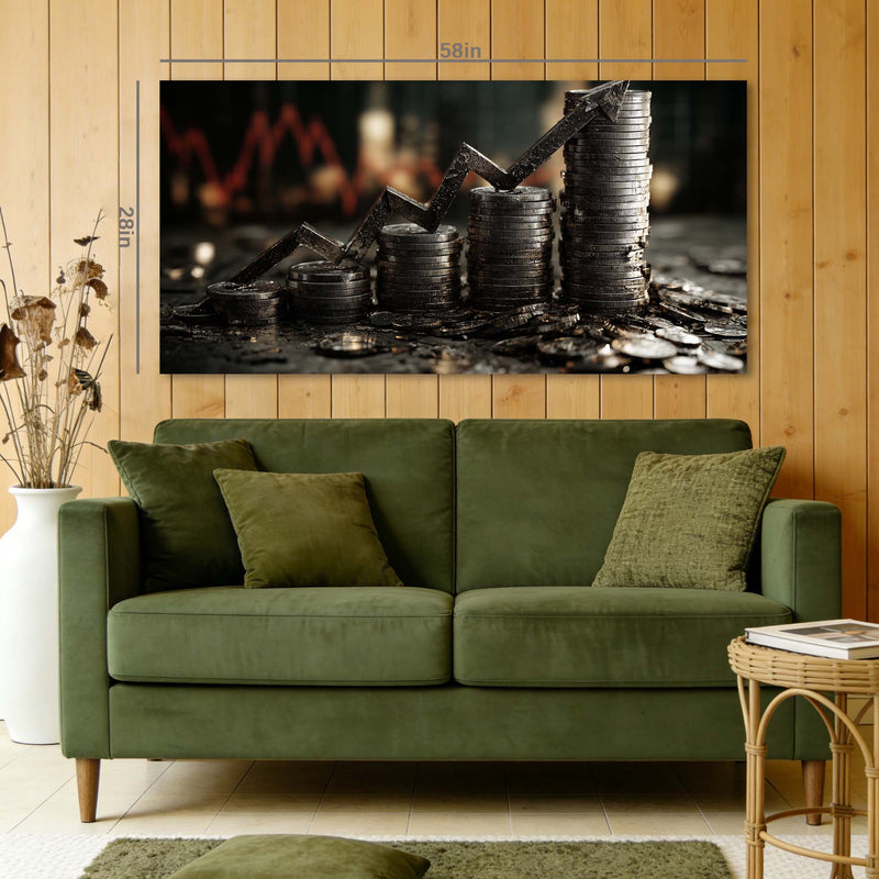 Red Abstract Wall Art Paintings Print Canvas Painting Prints Modern Artwork Office Living Room Over the Couch Bedroom Decor