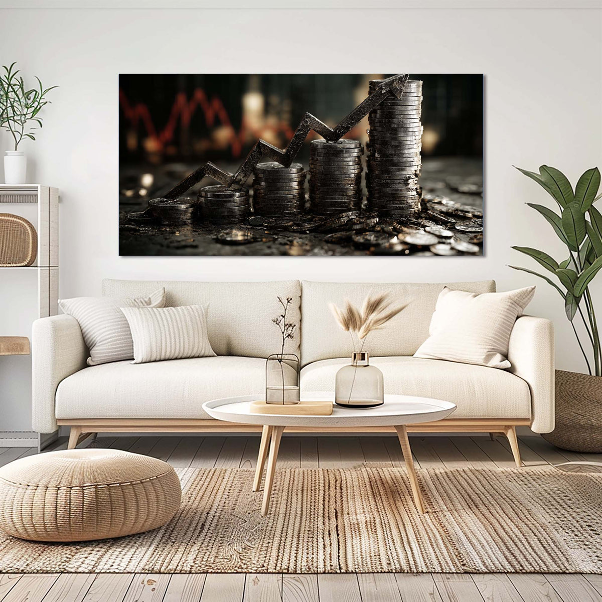 Red Abstract Wall Art Paintings Print Canvas Painting Prints Modern Artwork Office Living Room Over the Couch Bedroom Decor