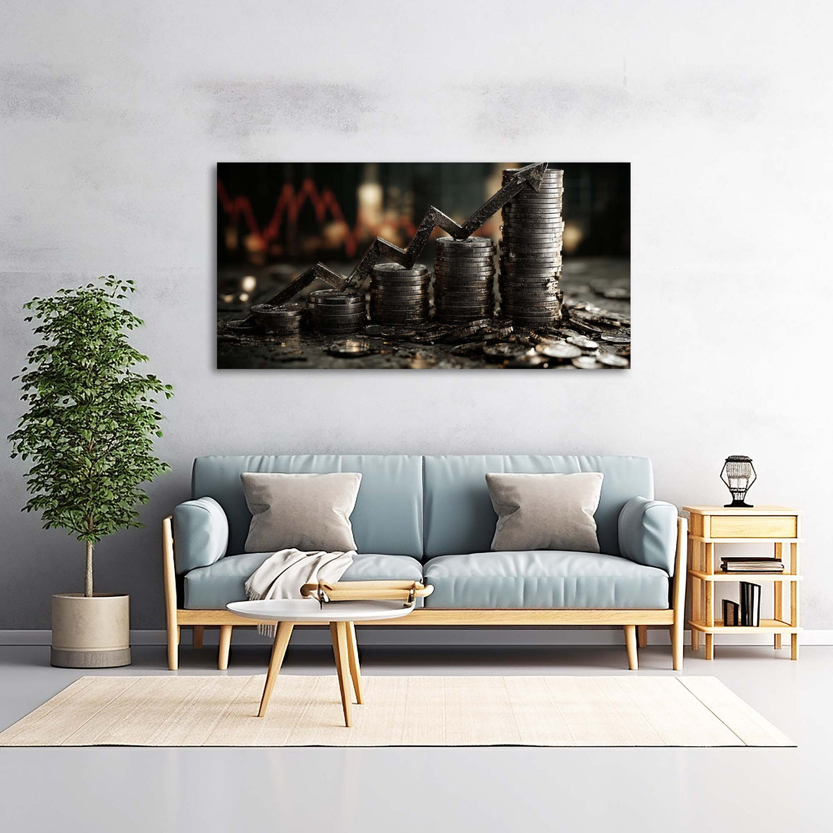 Red Abstract Wall Art Paintings Print Canvas Painting Prints Modern Artwork Office Living Room Over the Couch Bedroom Decor