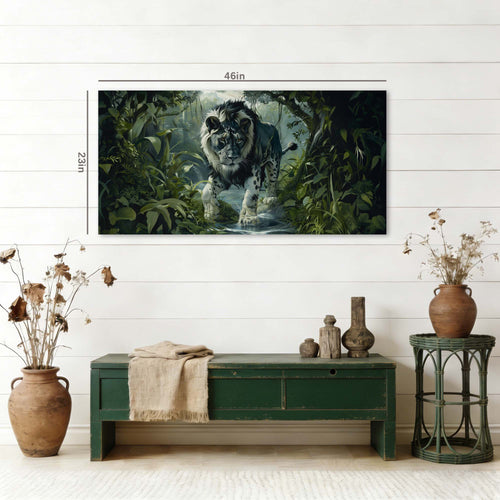 Black Mysterious Nature Wall Art for Living Room Canvas Painting Prints Artwork Family Bedroom Office Decor