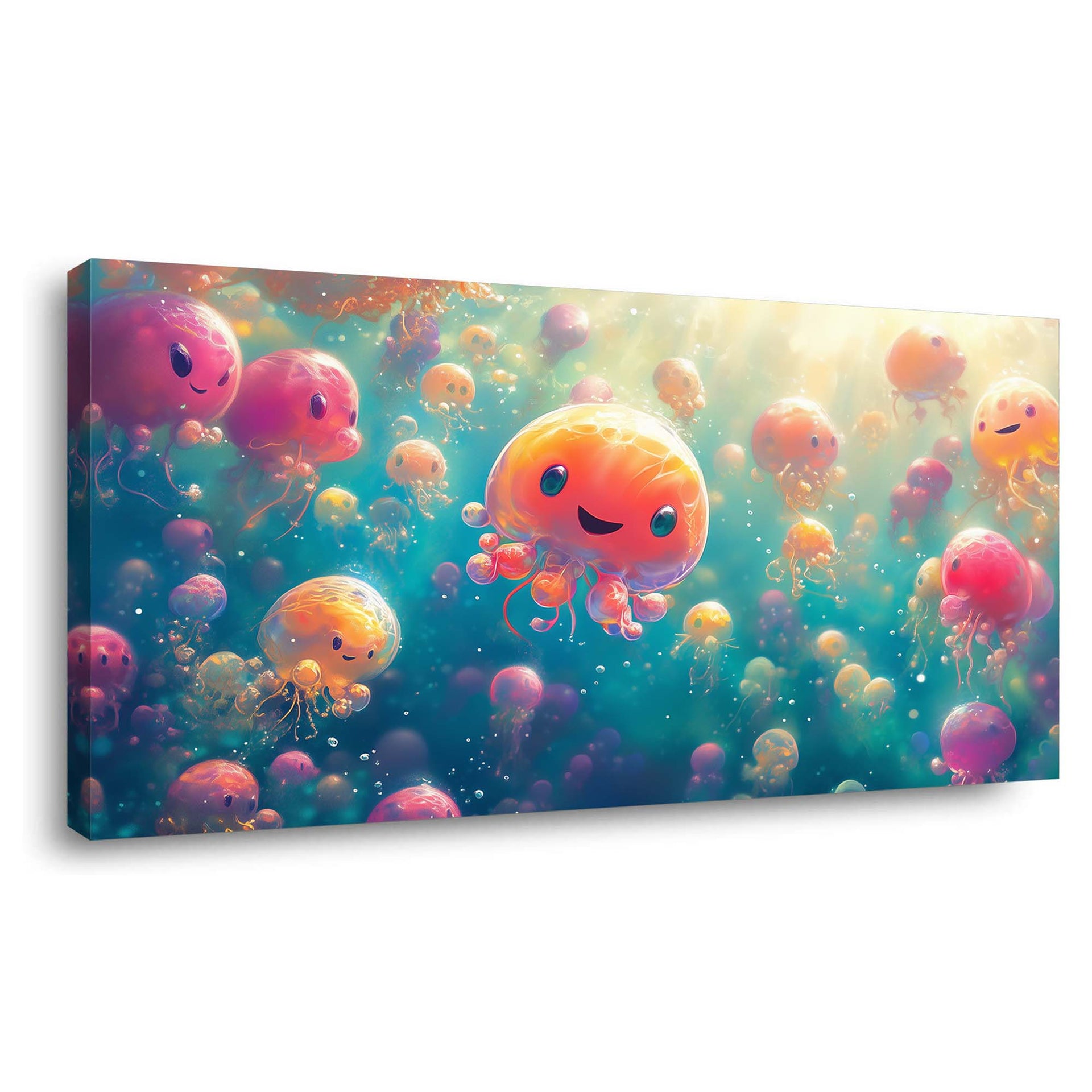 Pink Wildlife Nature Canvas Wall Art for Living Room Prints Artwork Bedroom Office Decor