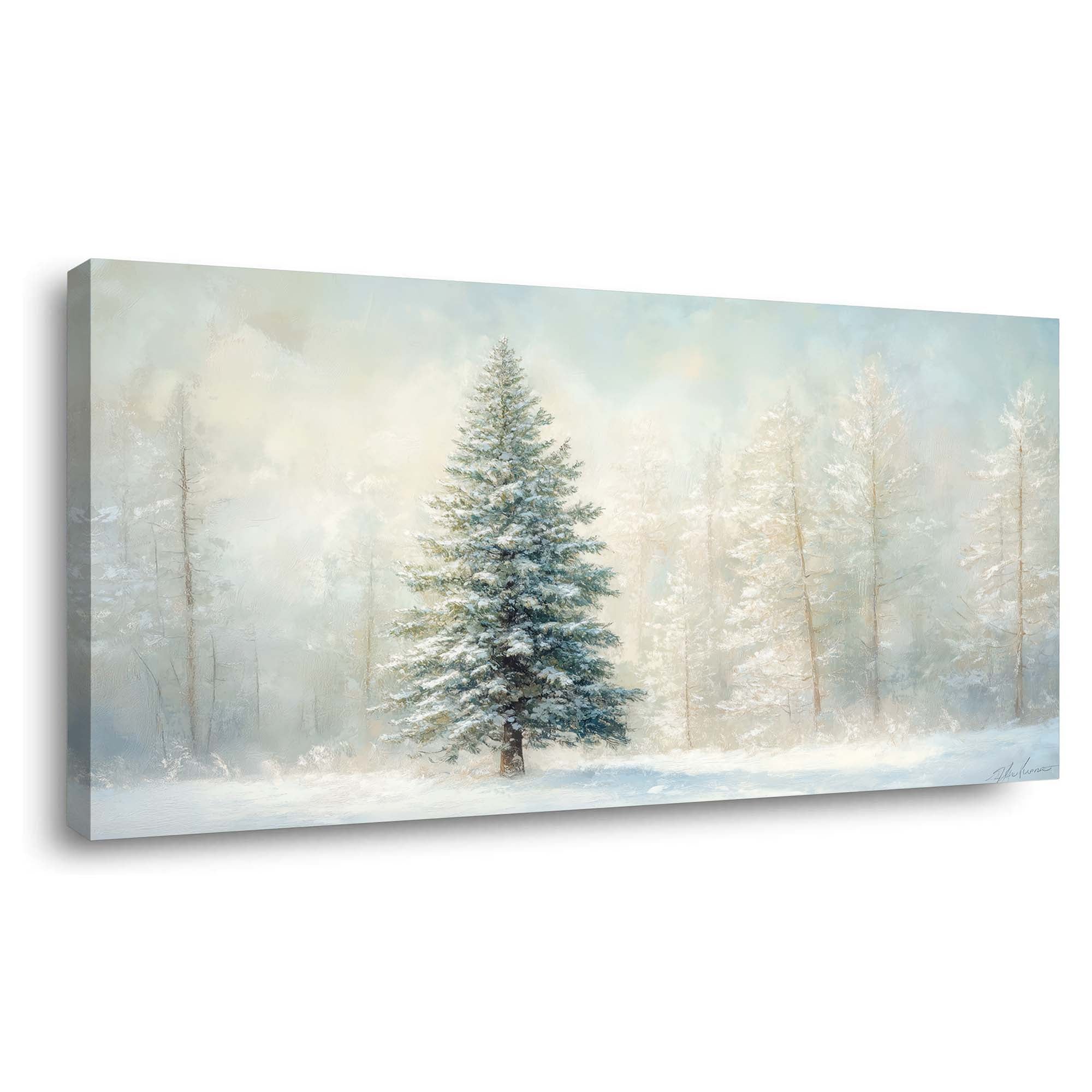 Blue Mysterious Nature Wall Art Canvas Painting Prints Artwor Office Bedroom Living Room Decor