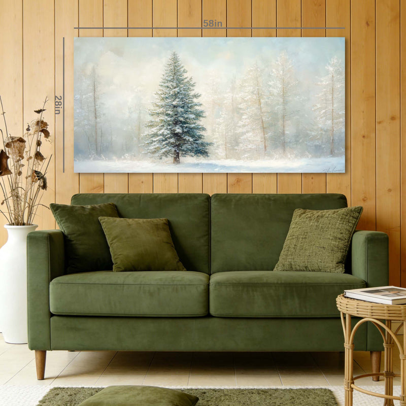 Blue Mysterious Nature Wall Art Canvas Painting Prints Artwor Office Bedroom Living Room Decor