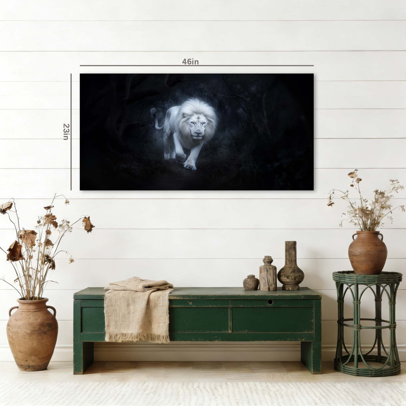 Red Fantasy Nature Canvas Wall Art for Living Room Prints Artwork Bedroom Office Decor
