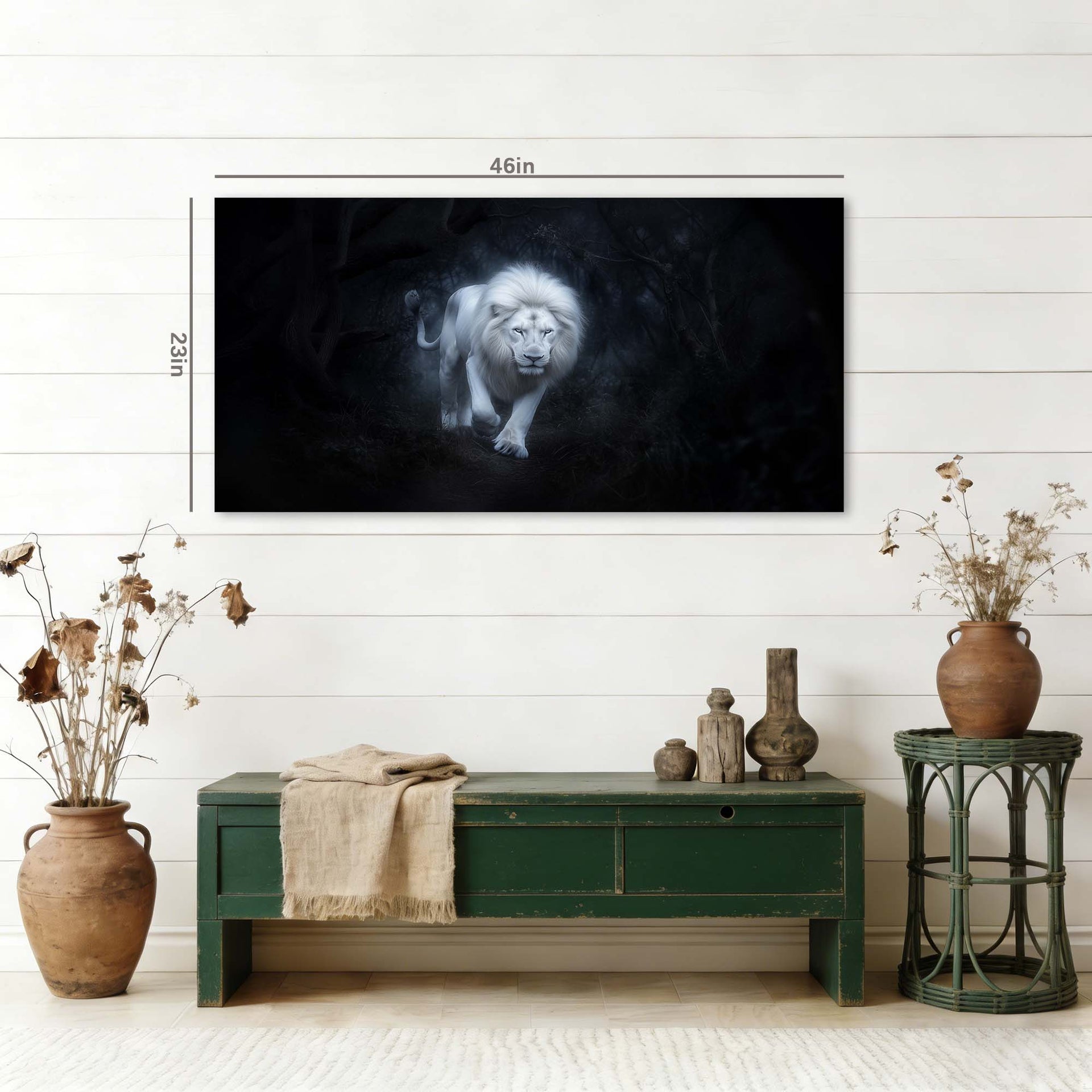 Red Fantasy Nature Canvas Wall Art for Living Room Prints Artwork Bedroom Office Decor