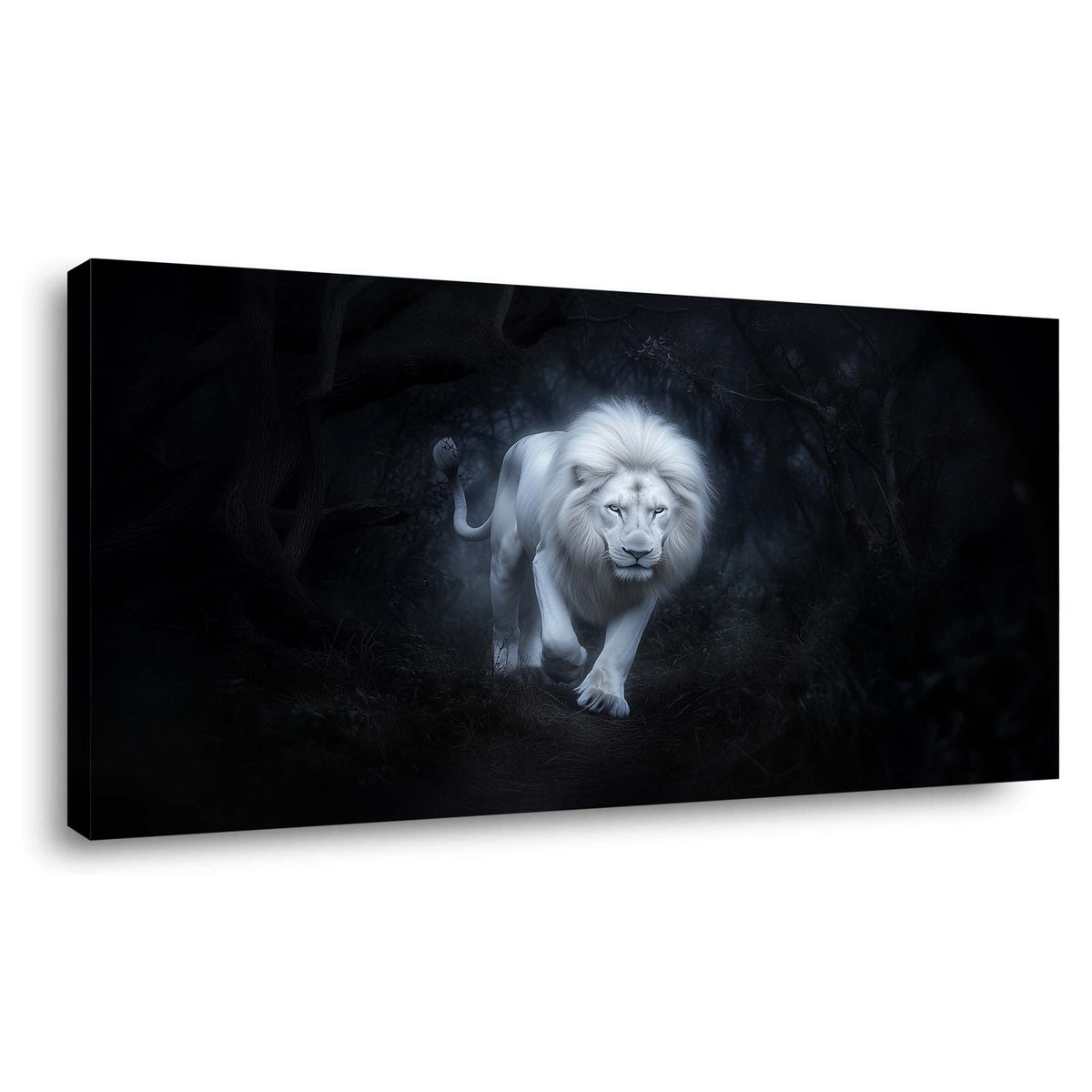 Red Fantasy Nature Canvas Wall Art for Living Room Prints Artwork Bedroom Office Decor