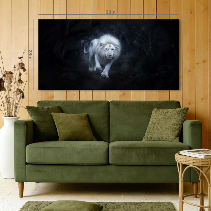 Red Fantasy Nature Canvas Wall Art for Living Room Prints Artwork Bedroom Office Decor