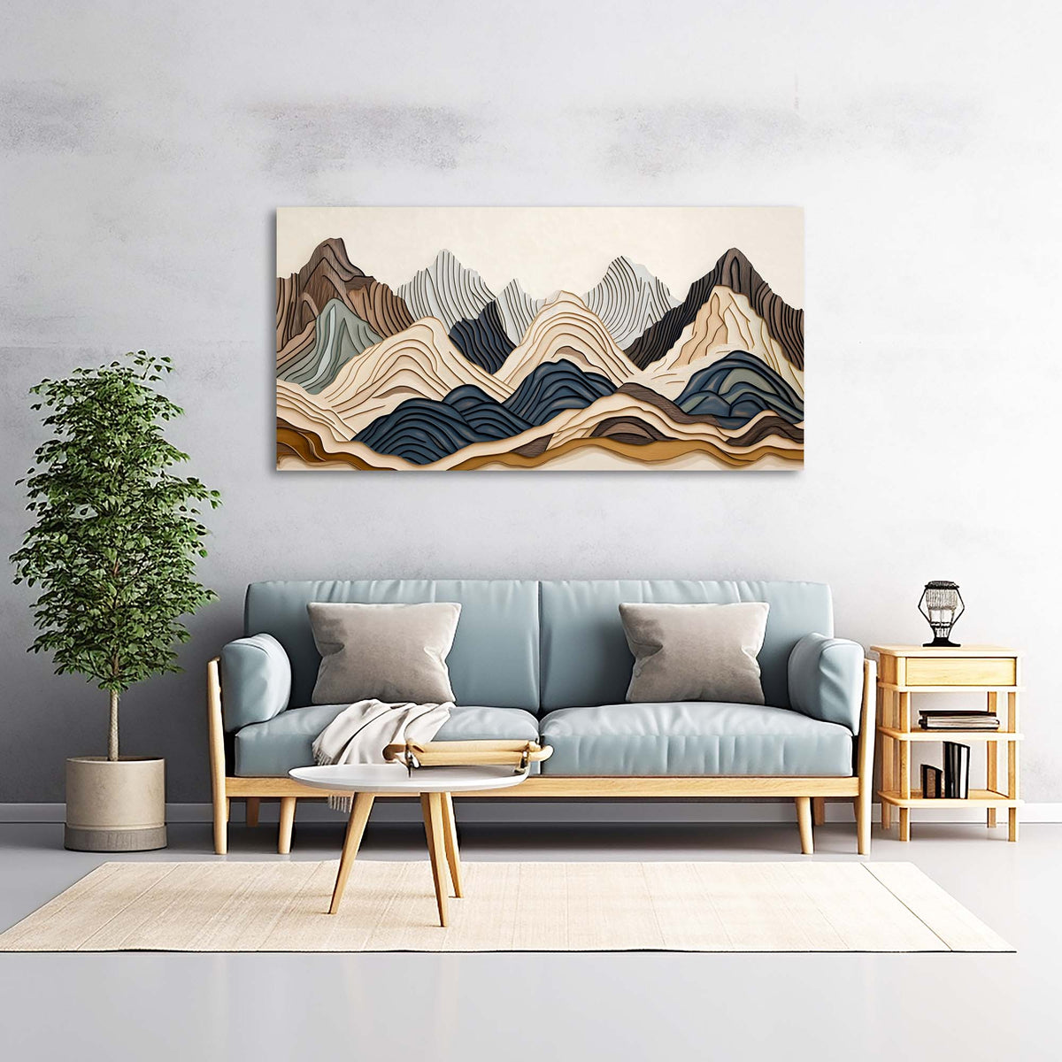 Gray Black and White Abstract Wall Art Canvas Painting Prints Artwor Office Bedroom Living Room Decor