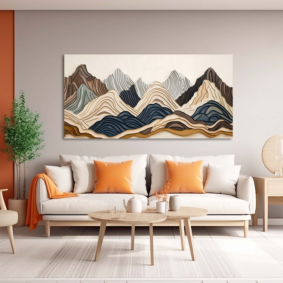 Gray Black and White Abstract Wall Art Canvas Painting Prints Artwor Office Bedroom Living Room Decor