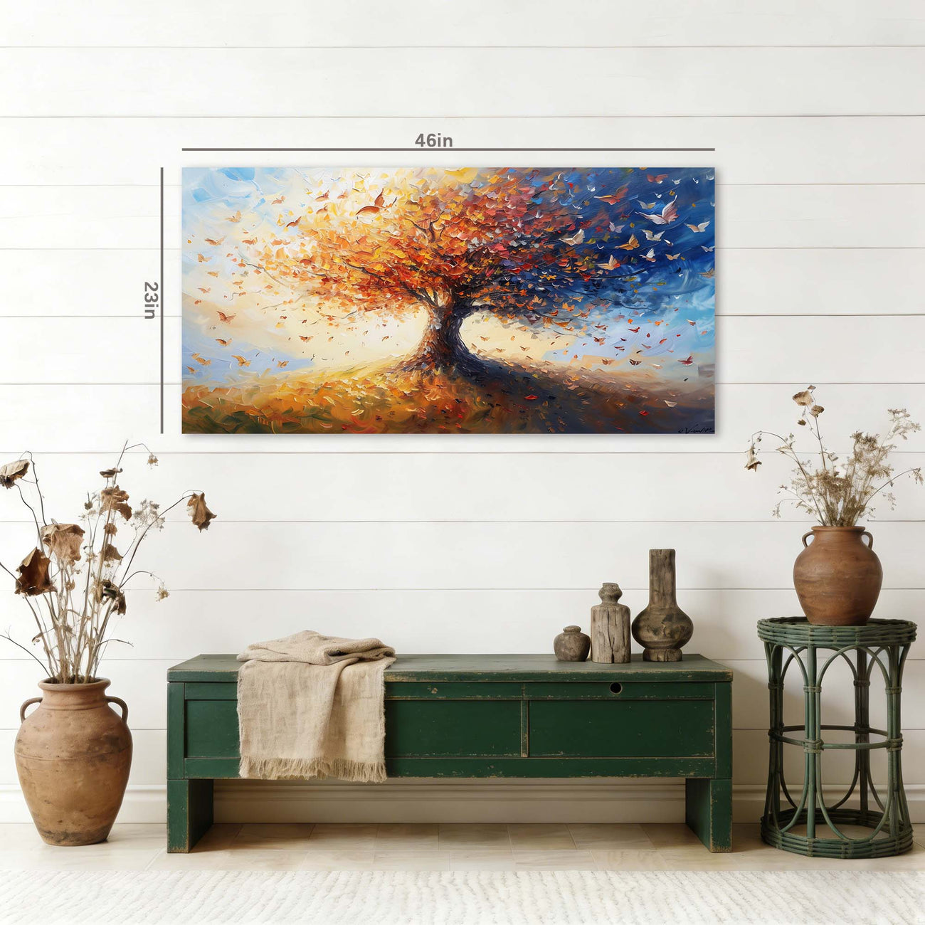 Yellow Wildlife Birds Wall Art for Living Room Canvas Painting Prints Artwork Family Bedroom Office Decor
