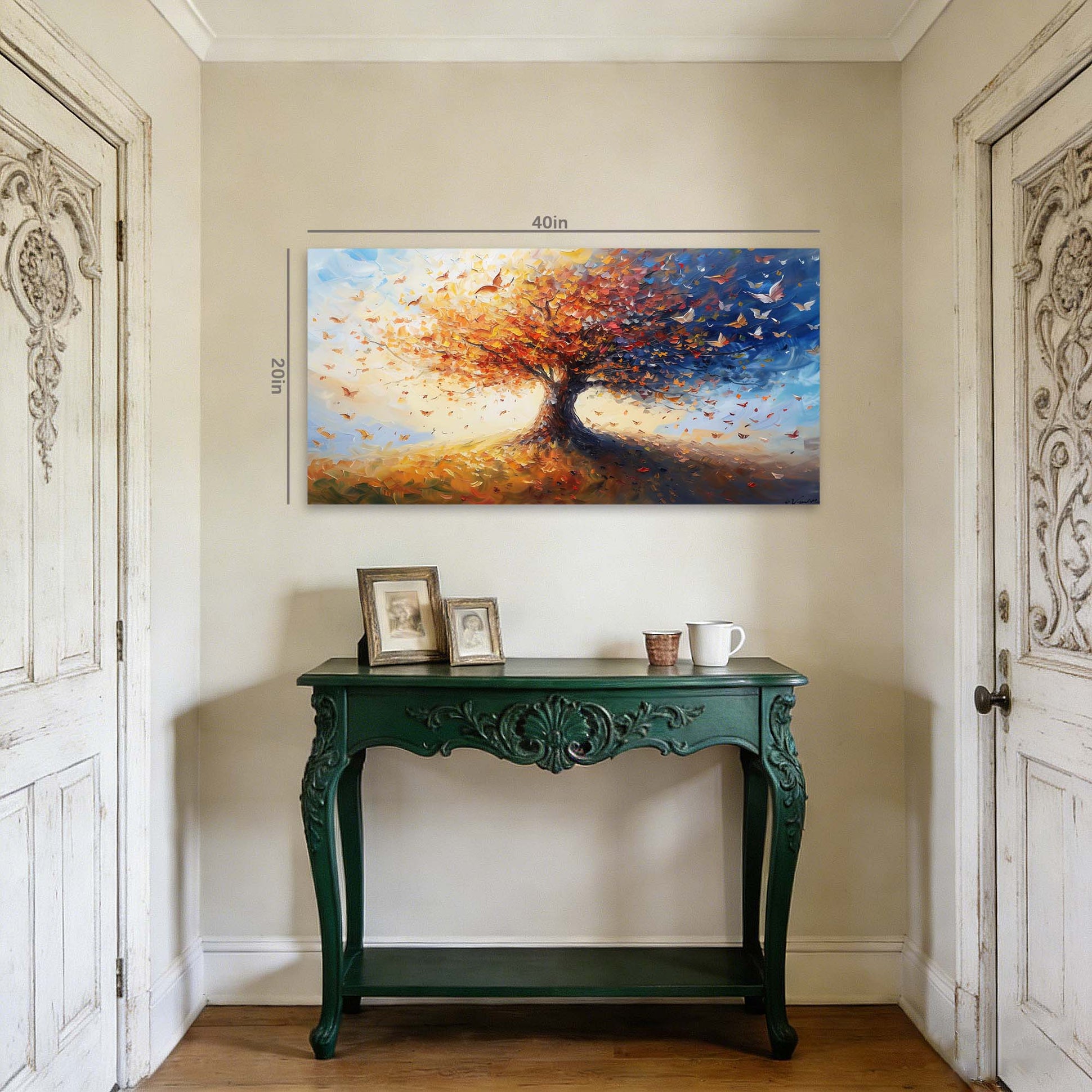 Yellow Wildlife Birds Wall Art for Living Room Canvas Painting Prints Artwork Family Bedroom Office Decor