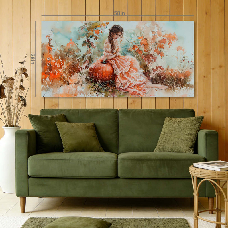 Brown Retro Nature Wall Art Art Deco Painting Prints Canvas Artwork Living Room Family Bedroom Office Decor