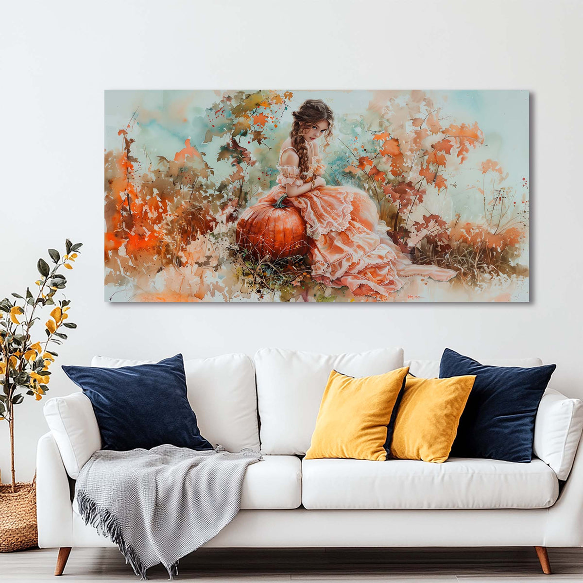 Brown Retro Nature Wall Art Art Deco Painting Prints Canvas Artwork Living Room Family Bedroom Office Decor