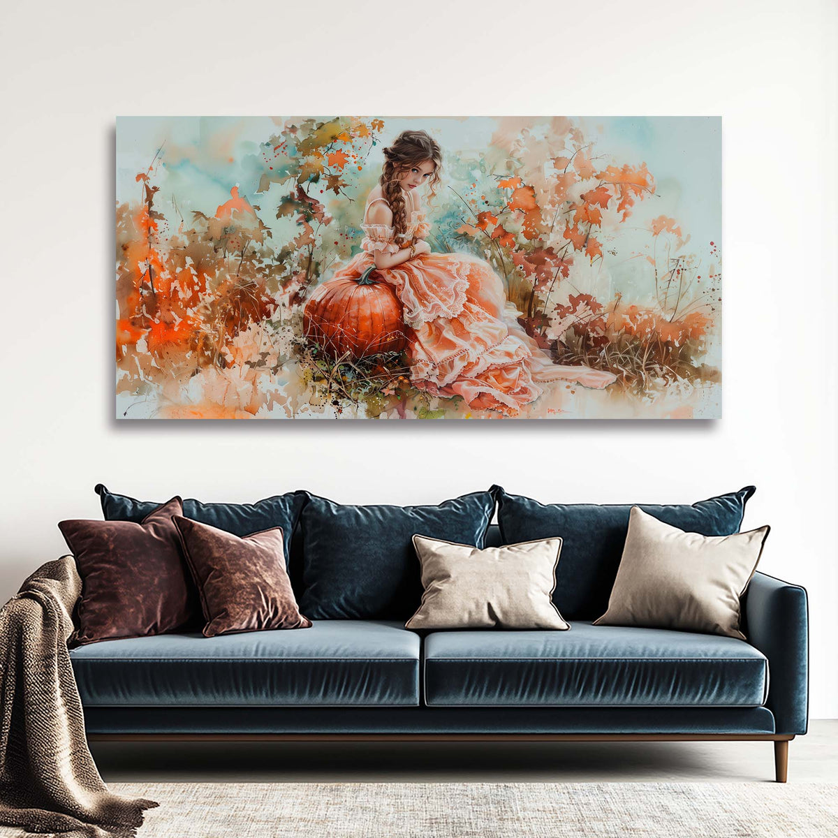Brown Retro Nature Wall Art Art Deco Painting Prints Canvas Artwork Living Room Family Bedroom Office Decor