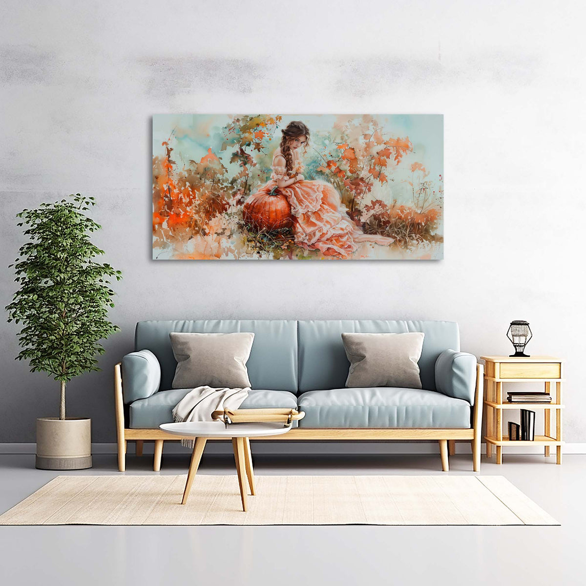 Brown Retro Nature Wall Art Art Deco Painting Prints Canvas Artwork Living Room Family Bedroom Office Decor