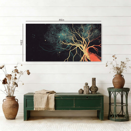 Black Mysterious Horror Wall Art Canvas Painting Prints Artwor Office Bedroom Living Room Decor