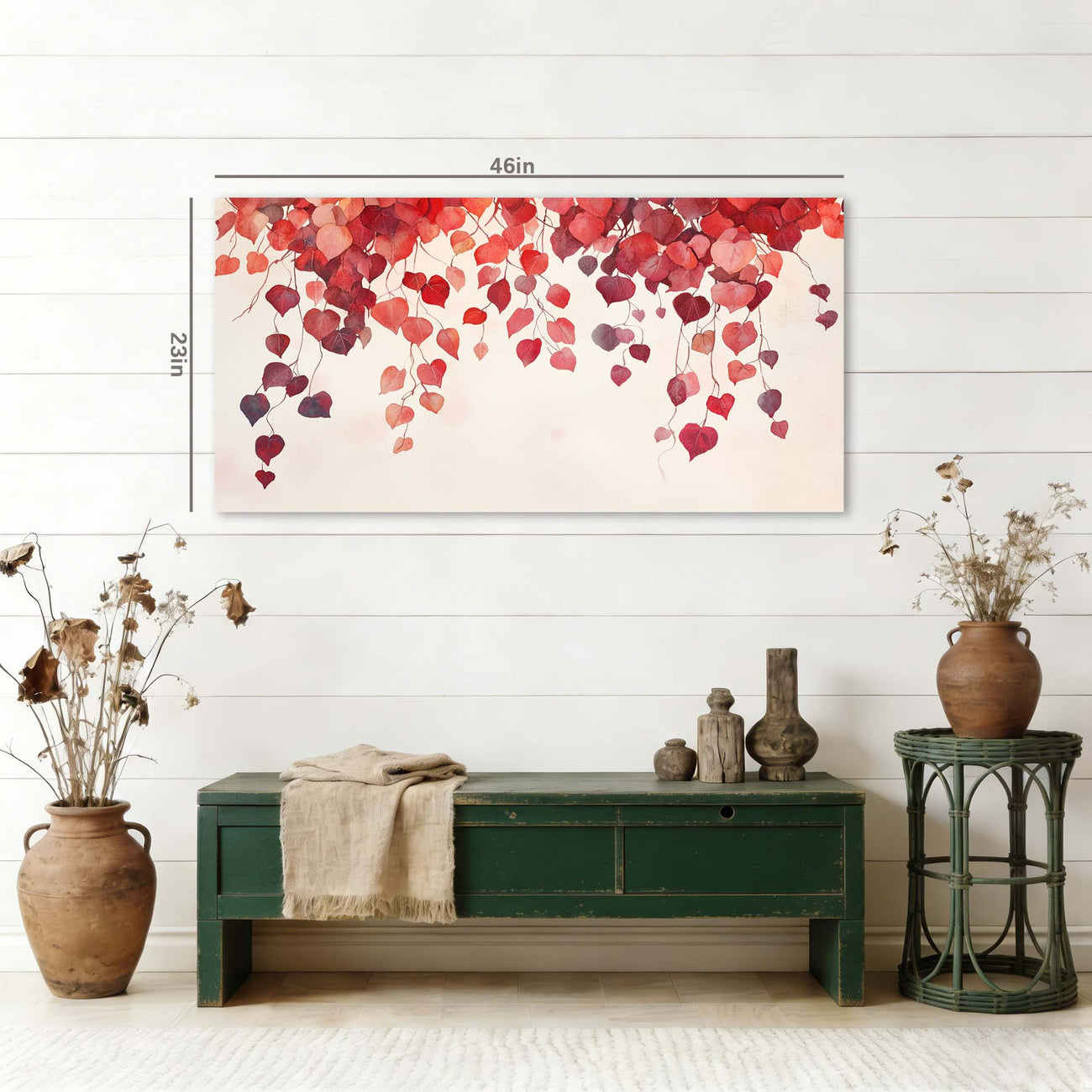 White Wildlife Nature Wall Art for Living Room Canvas Painting Prints Artwork Family Bedroom Office Decor