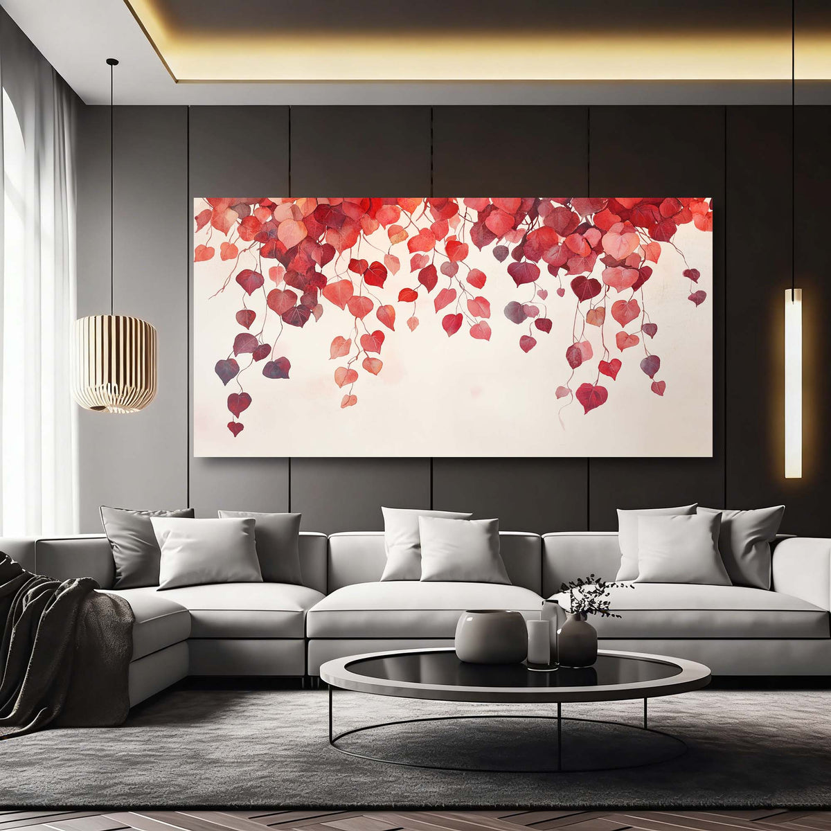 White Wildlife Nature Wall Art for Living Room Canvas Painting Prints Artwork Family Bedroom Office Decor