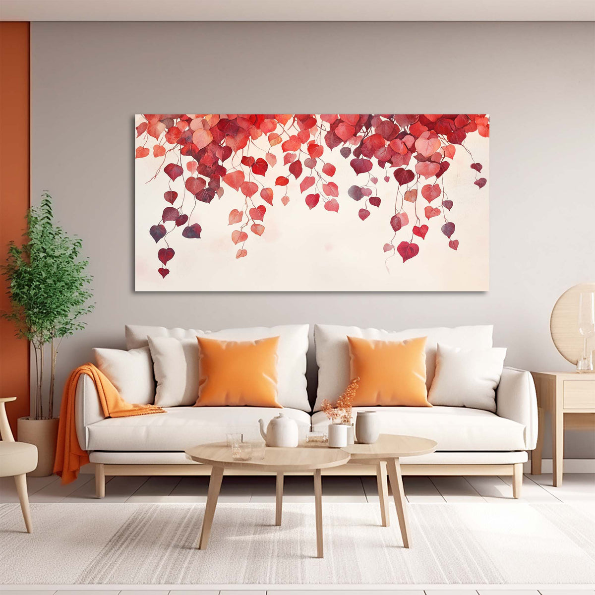 White Wildlife Nature Wall Art for Living Room Canvas Painting Prints Artwork Family Bedroom Office Decor